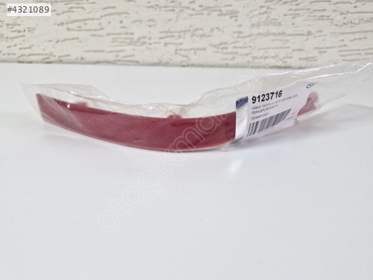 VOLKSWAGEN TRANSPORTER T7 SOL ARKA TAMPON REFLEKTÖRÜ 2016-2021