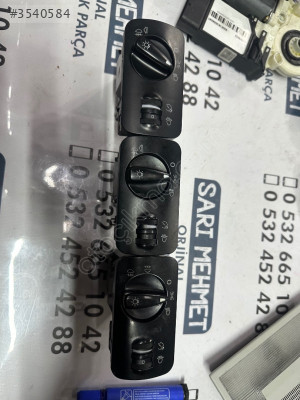 ÇIKMA SEAT TOLEDO ÇİFT SİSLİ TEK SİSLİ FAR AYAR  6K1941531AL