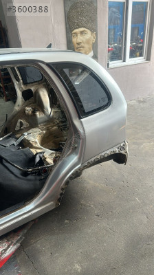 2000 OPEL CORSA B SOL ARKA KESME ÇAMURLUK