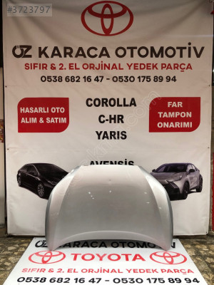2020-2025 TOYOTA COROLLA CROSS ÇIKMA ORJINAL KAPUT