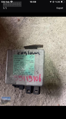 Renault clio direksiyon konturol ünitesi