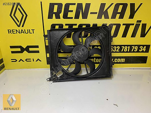 RENAULT MEGAN 4 FAN KOMPLE ÇIKMA ORJİNAL PARÇALARI RENKAY OTO