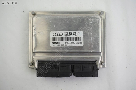 Audi A4 II 1.8T 2004 Motor Beyni / 0261208500 / 8E0909518AS ME7.