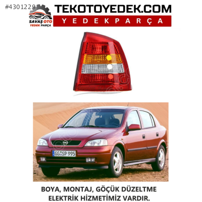 ASTRA G SEDAN ARKA KRISTAL STOP SAĞ SOL 1998 1999 2000 VE ÜZERİ