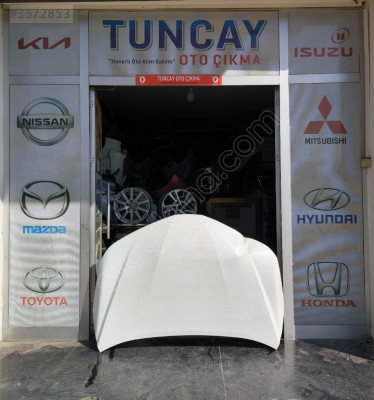 TOYOTA COROLLA MOTOR KAPUTU 2019-2024 BOYASIZ ÇIKMA ORJİNAL