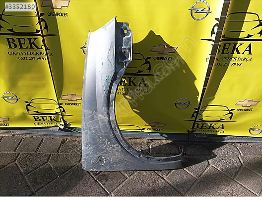 OPEL CORSA C SAĞ ÖN ÇAMURLUK GRİ ÇIKMA ORJİNAL YEDEK PARÇA