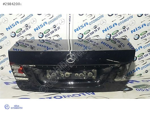 MERCEDES E SERİSİ W212 E200 KASA BAGAJ KAPAĞI ORJ A2127500975