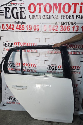2009/2012 VW GOLF 6 B3YAZ SAĞ ARKA KAPI ORJINAL BOYASIZ DOLU