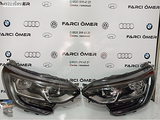 MEGANE 4 SAĞ SOL ORJİNAL FAR