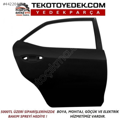 COROLLA ARKA KAPI SAĞ SOL 2013 2014 2015 2016 / KAMPANYA