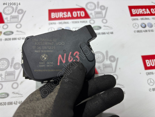 BMW N63 S63 MOTOR GAZ KELEBEĞİ 7555944 ORJINAL