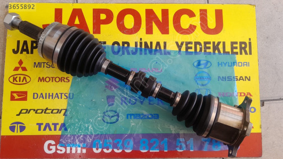 XTRAİL AKS KOMPLE 2002-2008 ARASI SIFIR SAĞ/SOL 2.0 BENZİNLİ