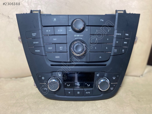OPEL İNSİGNİA TEYP CD ÇALAR CD500 ÇIKMA 13273255 CANCAN OPEL