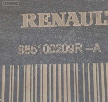 DACİA DUSTER 2022 MODEL AİRBAG BEYNİ 985100209R--A
