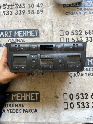 ÇIKMA AUDI A6 4B0 820 043 L 4B0820043L KLİMA KONTROL PANELİ
