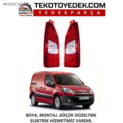 PARTNER / BERLİNGO ARKA STOP SAĞ SOL 2008 2009 2010 2011 2012