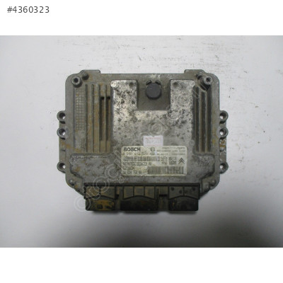 Peugeot 207 1.4 Motor Beyni 0281012529 EDC16C34 9663475880