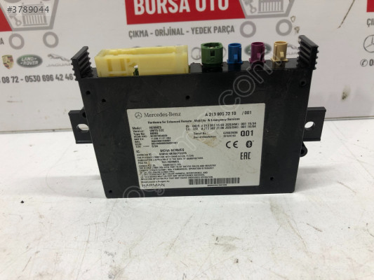 MERCEDES W213 E KASA ACİL ÇAĞRI BEYNİ MODÜLÜ A2139002210 ORJINAL