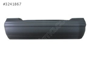 VOLKSWAGEN BORA- 99/05; ARKA TAMPON SİYAH (KENDINDEN BANTLI/KARL