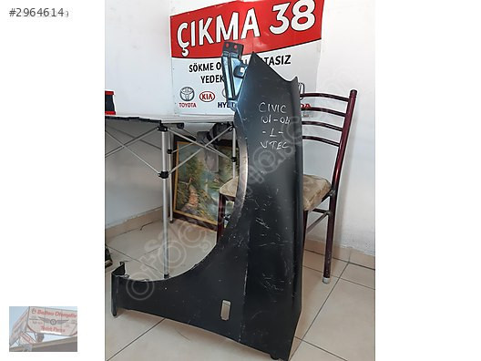 Honda Cıvıc Vtec 1 Sol Ön Çamurluk Sıfır 2001 2002 2003 2004
