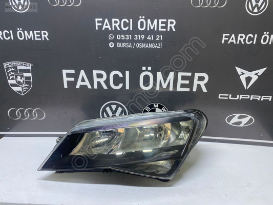 SKODA SUPERB SOL ÖN FAR ORJİNAL