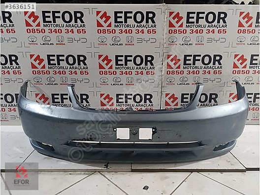 TOYOTA COROLLA SEDAN ÖN TAMPON ÇIKMA ORİJİNAL PARÇA 2002-2004
