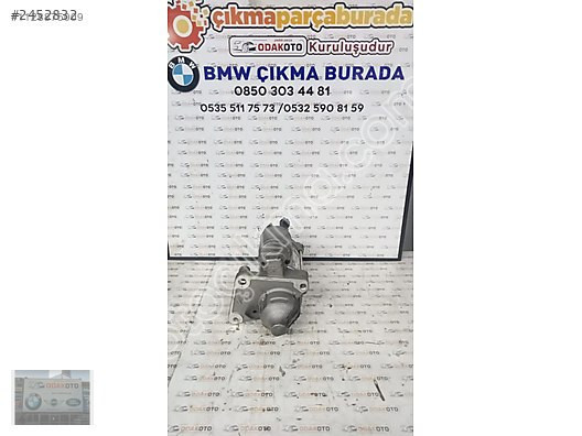 9832577880 Opel Crossland X Marş Motoru Cıkma Temiz Orjina