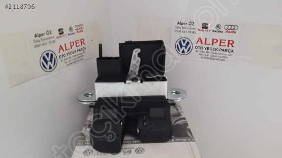 5G0827505 BAGAJ KAPAK KİLİDİ GOLF 7/TİGUAN/POLO/LEON