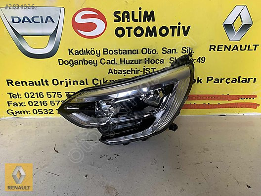 Renault Megane 4 Sol Ön Far Çıkma Yedek Parça ve Diğer Ürü