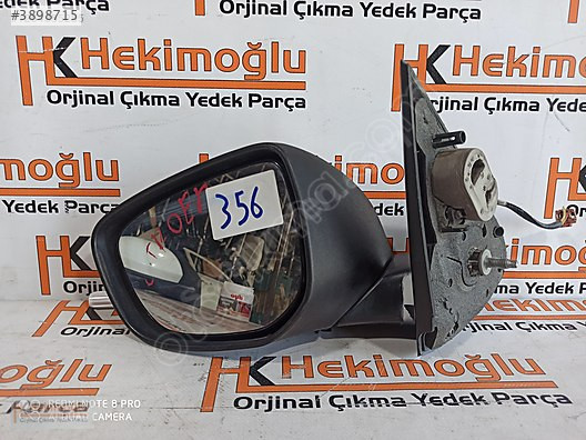 CİTROEN C-ELYSEE 2012-2016 ORJİNAL KAPI AYNASI SOL ELEKTRİKLİ HA