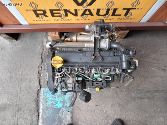 Renault kangoo 1.5 dci 85 hp k9k motor komple