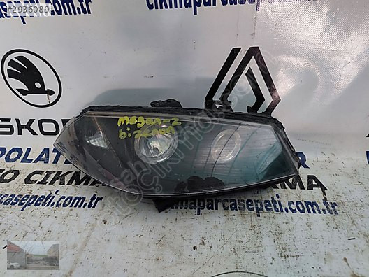 Renault Megane 2 ön sağ far Xenon