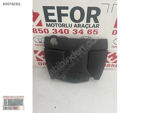 TOYOTA VERSO MOTOR ÜST PLASTİĞİ ÇIKMA ORJİNAL YEDEK PARÇA