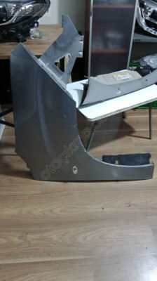 Opel ComboE için Orijinal Gri Sağ Ön Çamurluk - Hatasız ve B