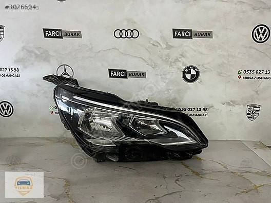 PEUGEOT 3008 HALOJEN SAĞ FAR ORJİNAL
