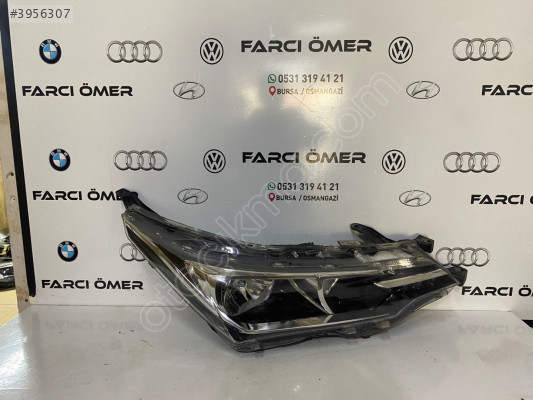 TOYOTA COROLLA ÖN SAĞ FAR ORJİNAL