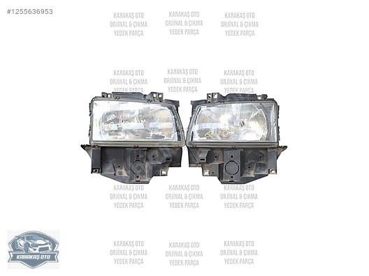 VOLKSWAGEN CARAVELLE SAĞ SOL FAR TAKIM KOMPLE ORJİNAL ÇIKMA