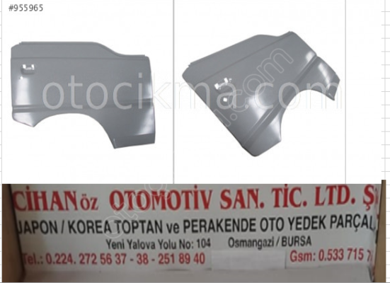 Mitsubishi L300 Kapı Saçı 1988 2009