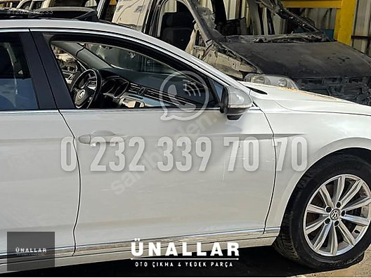 2017 VW PASSAT SAĞ ÖN KAPI ve TÜM AKSAMLARI| ÜNALLAR OTO ÇIKMA |