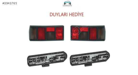 TOFAŞ DOĞAN/ŞAHİN/SLX STOP TAKIMI DUYLU 85011749-85011748 SIFIR
