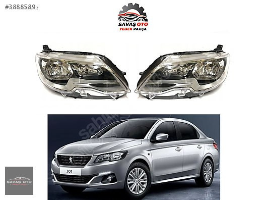 PEUGEOT 301 ÖN FAR MOTORLU SAĞ SOL 2017+ / ADET FYT / 9817298380