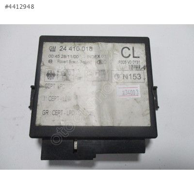 Opel Astra Merkezi Kilit Kontrol Ünitesi 24410018