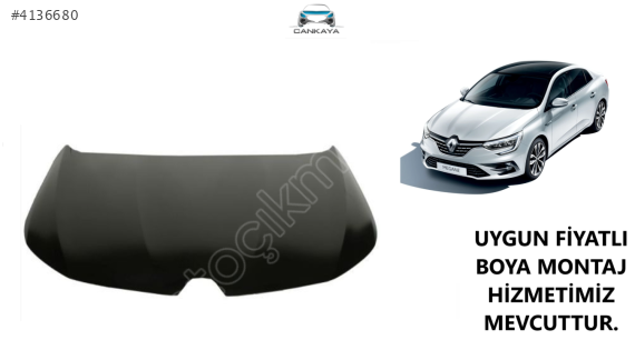 MEGANE 4 MOTOR KAPUTU  2015+ 651006270R SIFIR