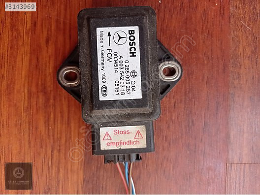 MERCEDES W169 W211 W219 ÇIKMA İVME SENSÖRÜ A0035420318