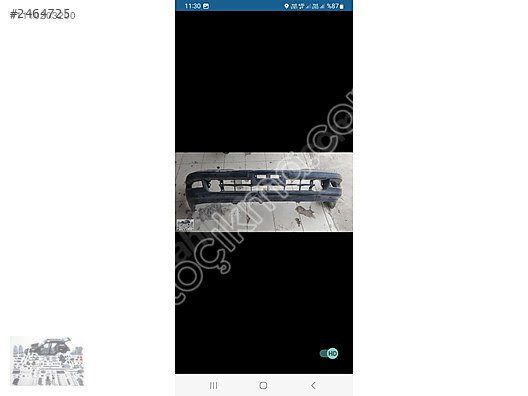 Audi A4 2001 2004 ön tampon