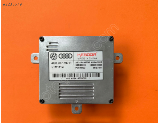 AUDİ A6 FAR BEYNİ SIFIR 2011-2018 UYUMLU OEM:4G0907397R