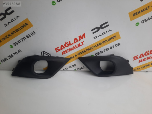 Clio 4 HB SW 17-20 Çıkma Sis Delikli Sis Kapağı Takımı 261A34190R