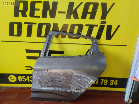 821138901R RENAULT CLİO 5 SOL ARKA KAPI GRİ ORJ ÇIKMA RENKAY