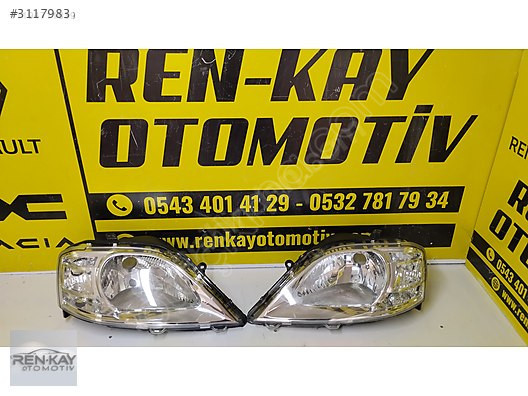 DACİA LOGAN SAĞ SOL FAR 2008 - 2014 ARASI SIFIR RENKAY OTO