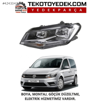 VOLKSWAGEN CADDY ÖN FAR SAĞ SOL 2015 VE ÜZERİ KAMPANYA